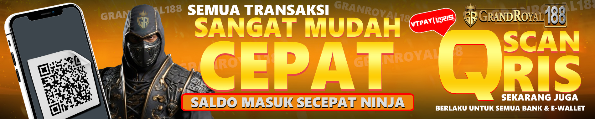 DEPOSIT MUDAH,CEPAT,AMAN,HANYA DENGAN SCAN QRIS SALDO LANGSUNG MASUK